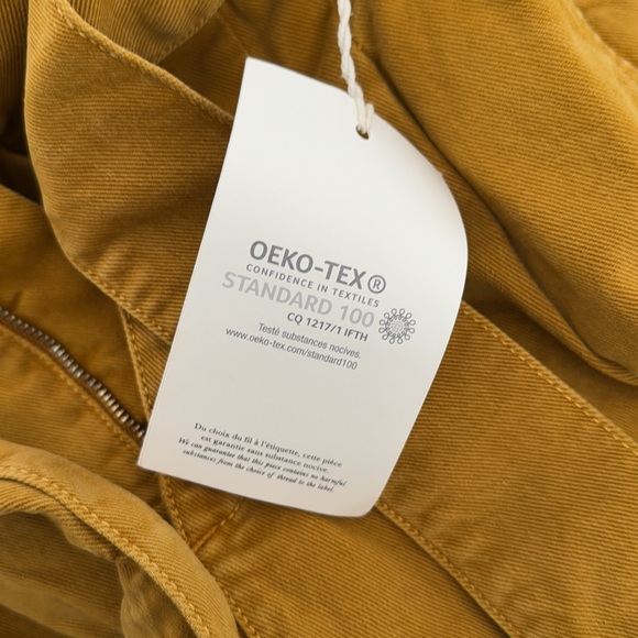 BNWT Sézane Austin Pantalon / pant / trouser Ocre FR34 US 2 - Picture 5 of 7